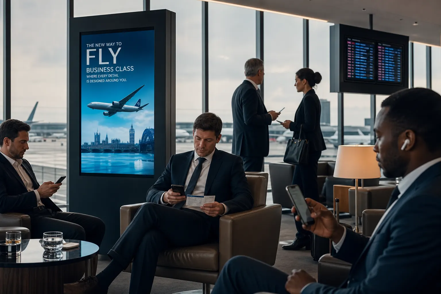 Business travelers