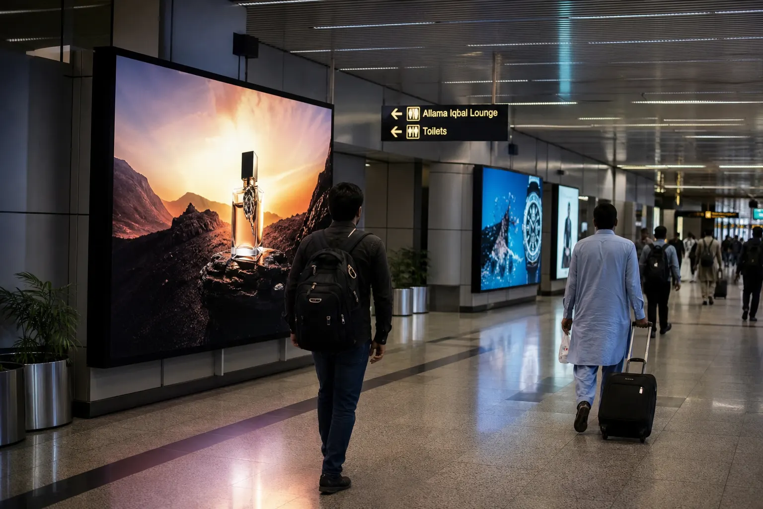 From check-in to gate passenger journey