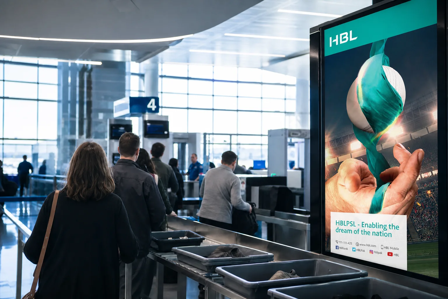 Security Screening digital advertising
